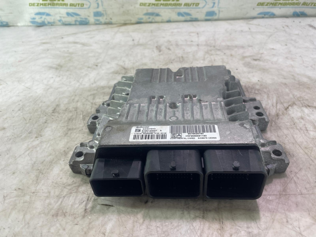 Calculator motor ecu 9678628780 1.6 hdi 9h05 Peugeot 508 [2010 - 2014] 1.6 hdi 9h05