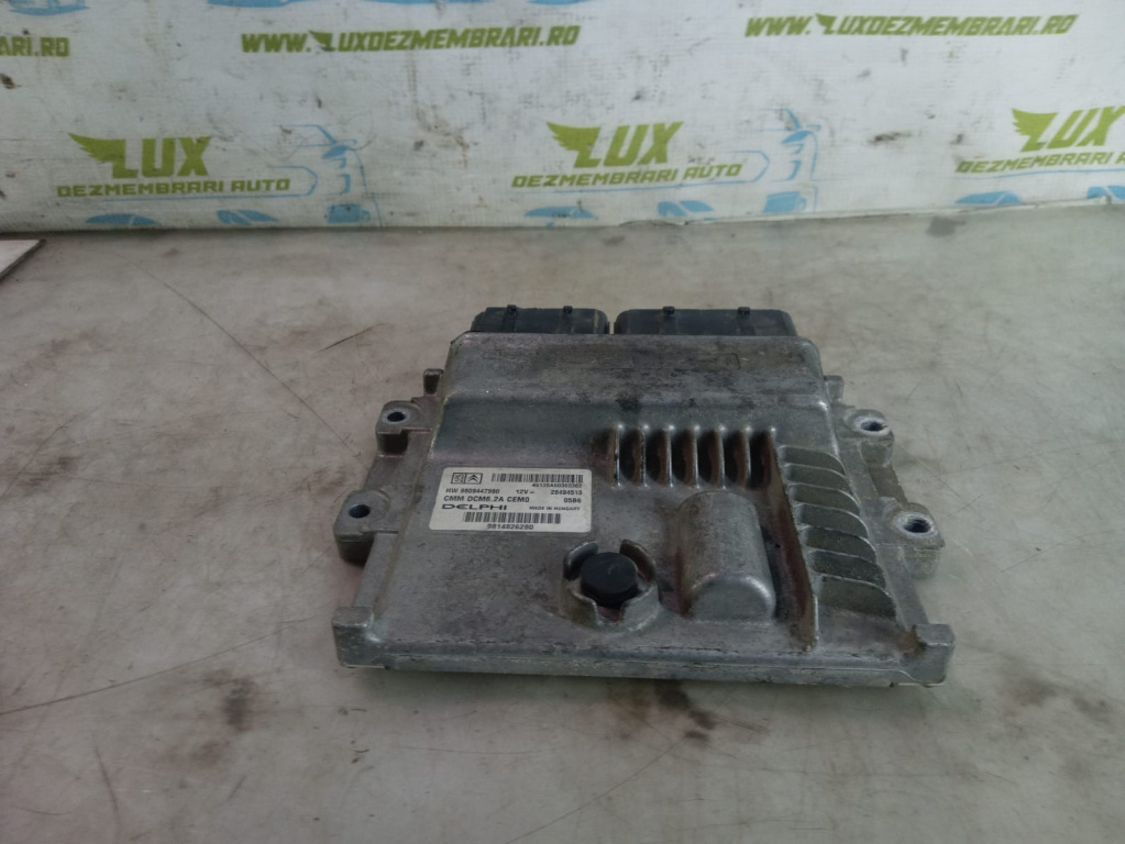 Calculator motor ECU 9809447980 2.0 HDI AHR Peugeot 308 T9 [2013 - 2017] 2.0 HDI AHR