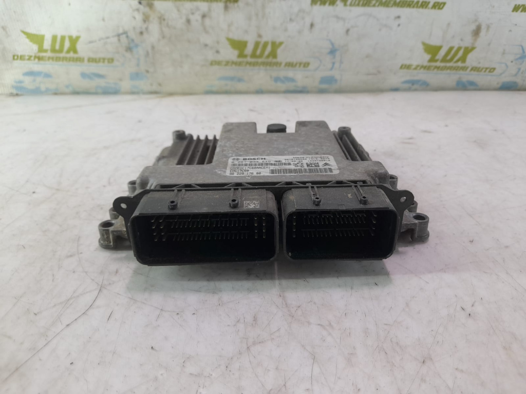 Calculator motor ECU 9810158580 1.6 hdi BH01 Peugeot 3008 2 [2016 - 2020] 1.6 hdi BH01