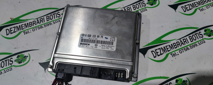 Calculator motor ECU A 668 153 09 79 Mercedes-Benz A-Class W168 [1997 - 2001] Hatchback