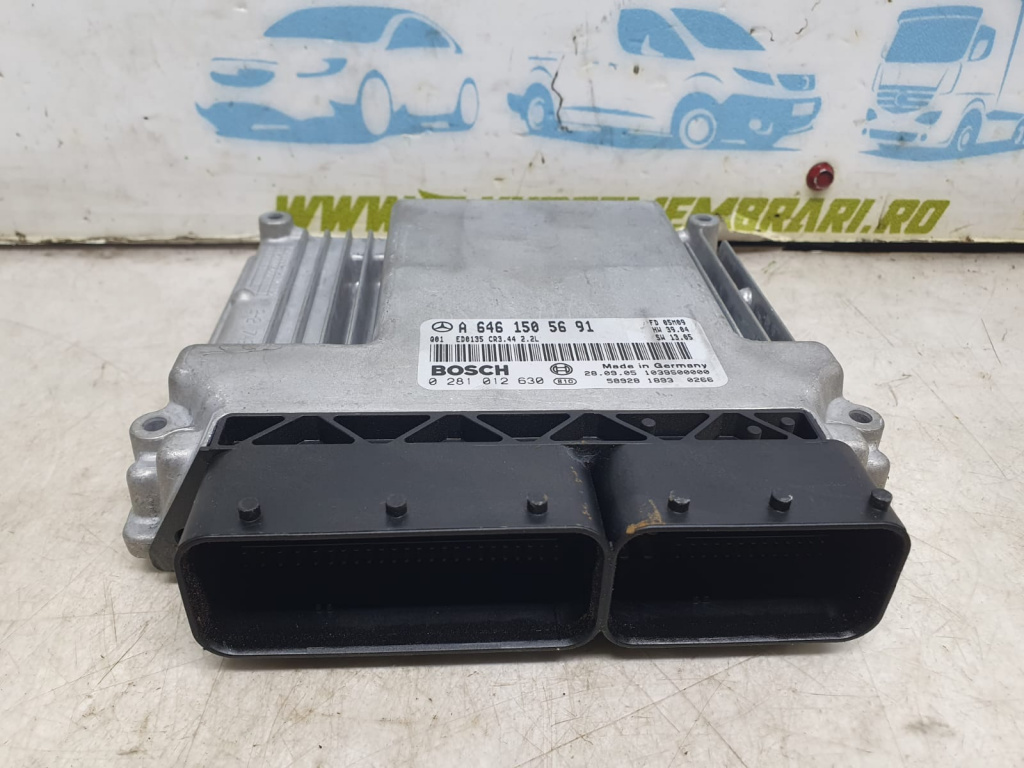 Calculator motor ecu A6461505691 2.2 cdi om646.963 Mercedes-Benz C-Class W203/S203/CL203 [facelift] [2004 - 2007] 2.2 cdi om646.963