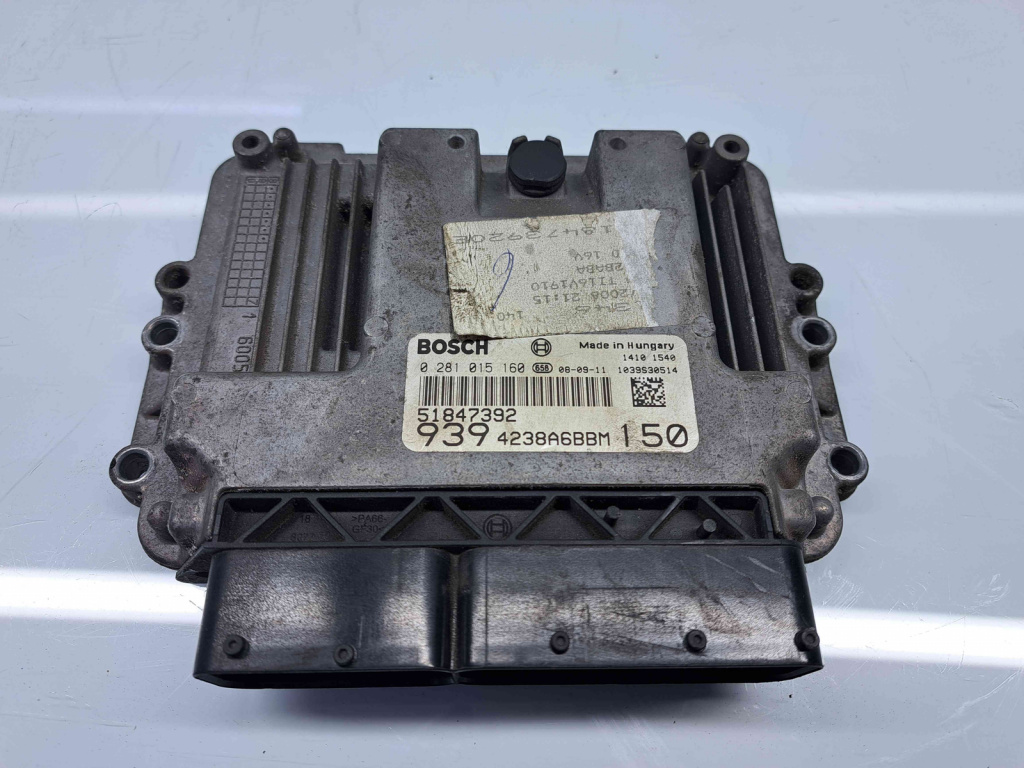 Calculator motor ECU Alfa Romeo 159 Sportwagon (939) [Fabr 2006-20011] 51847392 0281015160 1.9 JTD 618247 110KW / 150CP 1.9 JTD 618247 110KW / 150CP