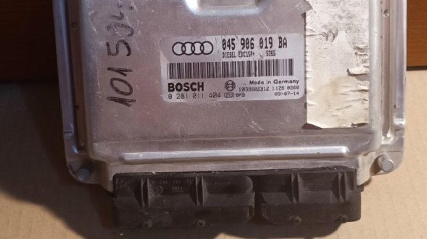 Calculator motor ECU Audi A2 045906019BA 0281011404