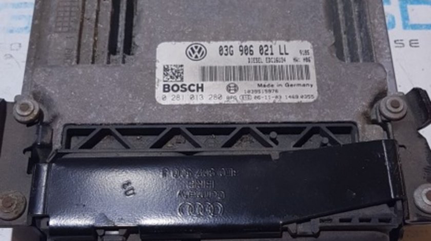 Calculator Motor ECU Audi A3 8P 2.0TDI BKD 2003 - 2012 Cod Piesa : 03G 906 021 LL / 03G906021LL