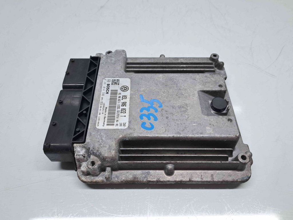 Calculator motor ECU AUDI A3 (8P1) [Fabr 2003-2012] 03L906022T 2.0 TDI CBAB 103KW / 140CP