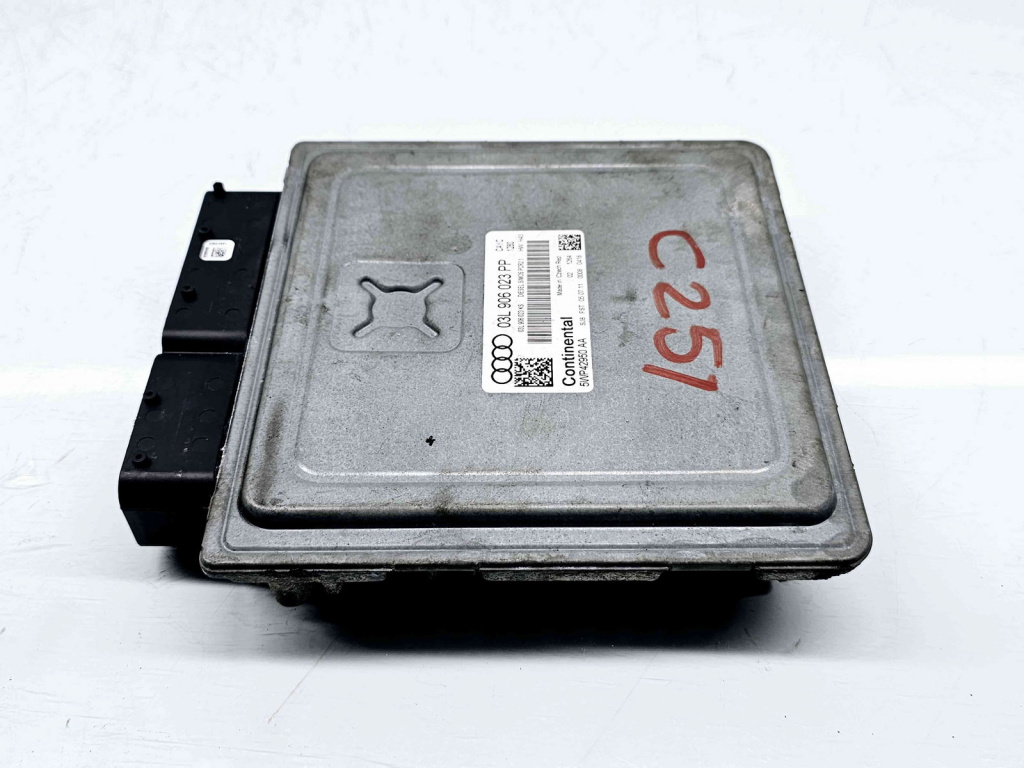 Calculator motor ECU Audi A3 Sportback (8PA) [Fabr 2004-2013] Facelift 03L906023PP 1.6 TDI CAYC 77KW / 105CP 1.6 TDI CAYC 77KW / 105CP