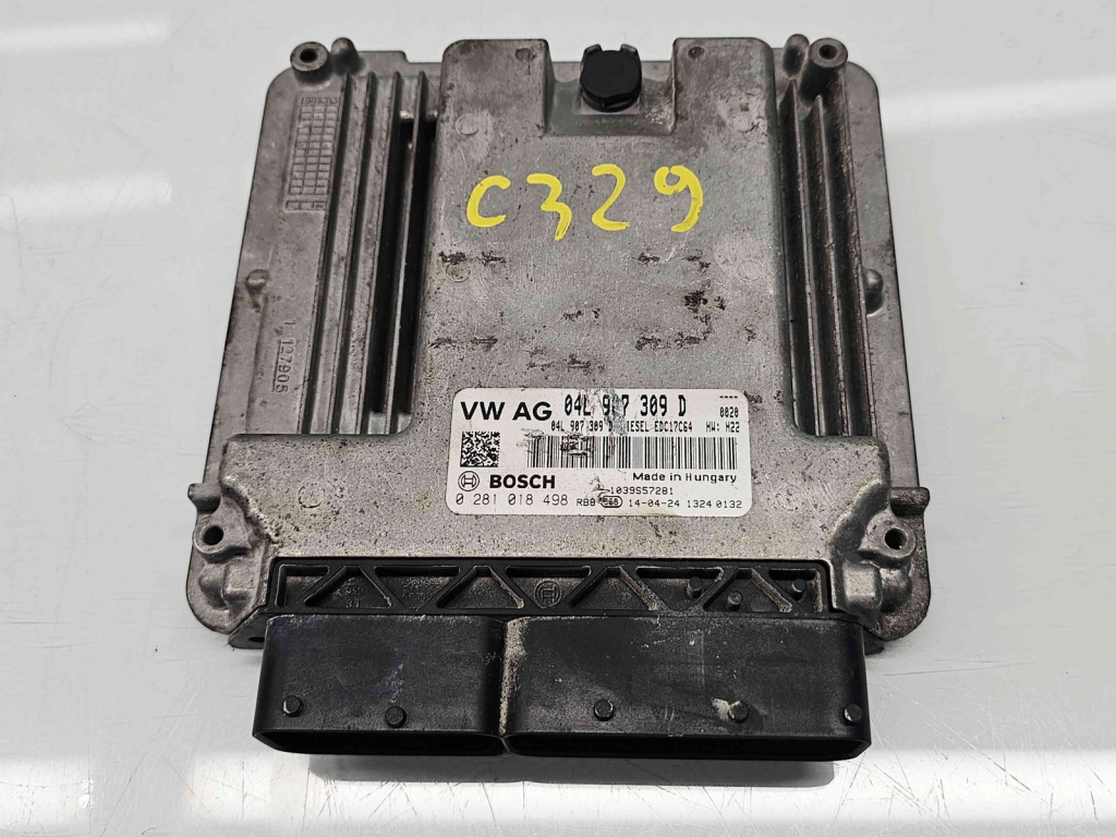 Calculator motor ECU Audi A3 Sportback (8VA) Hatchback [Fabr 2012-2020] 04L907309D 2.0 TDI CRBC 110KW / 150CP