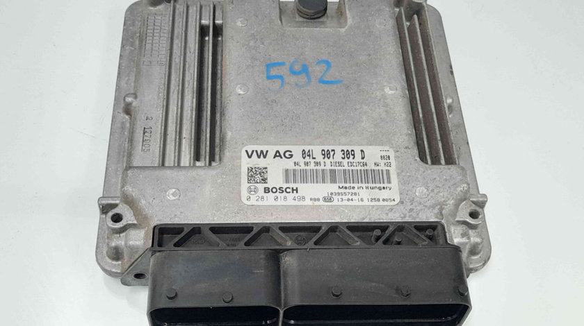 Calculator motor ECU Audi A3 Sportback (8VS, 8VM) [Fabr 2013-prezent] 04L907309D 0281018498