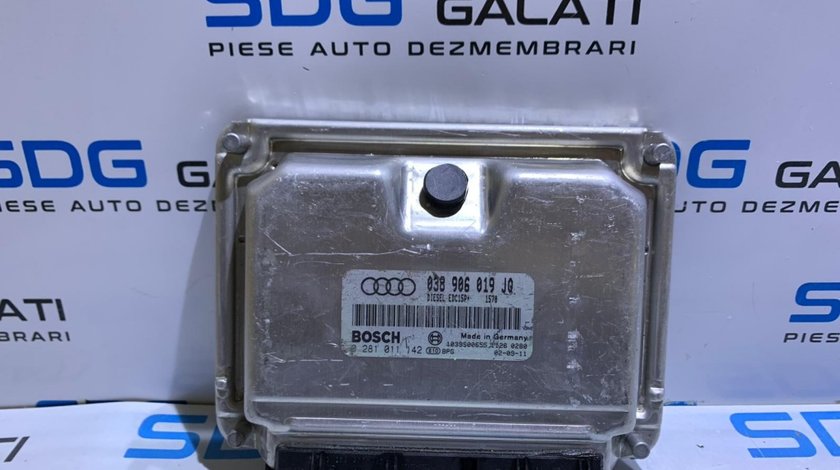 Calculator Motor / ECU Audi A4 1.9TDI AWX 2001 - 2005 COD : 038906019JQ / 0281011142