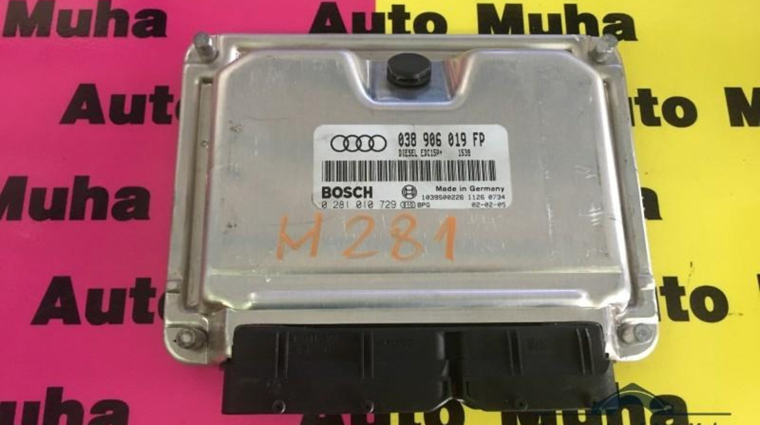 Calculator motor ecu Audi A4 (2001-2004) [8E2, B6] 038906019fp