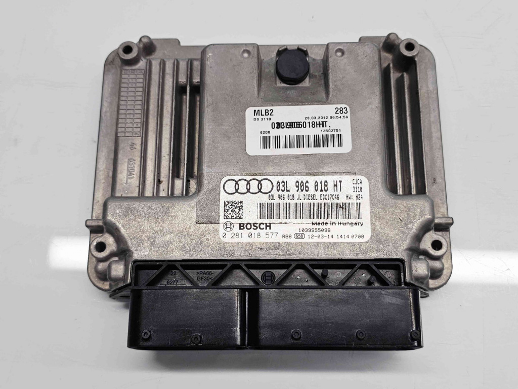 Calculator motor ECU Audi A4 (8K2, B8.5) Facelift [Fabr 2008-2015] 03L906018HT 2.0 TDI CJCA 105KW / 143CP