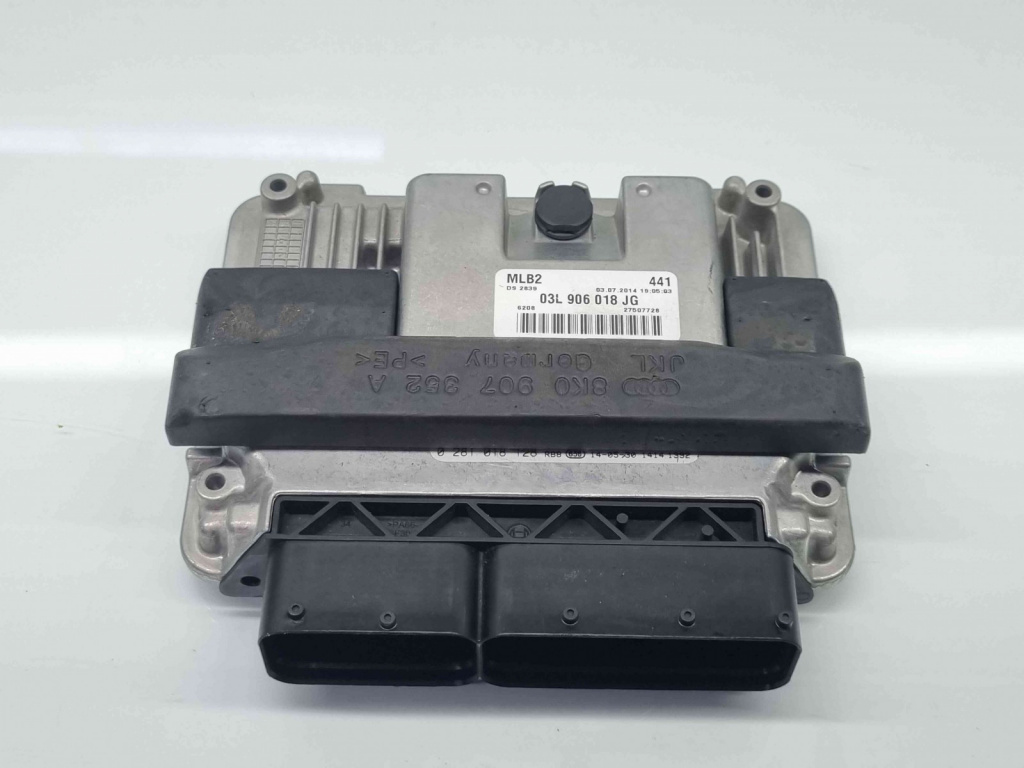 Calculator motor ECU Audi A4 (8K2, B8) [Fabr 2008-2015] 03L906018JG 0281018128 2.0 TDI CGLC 130KW / 177CP
