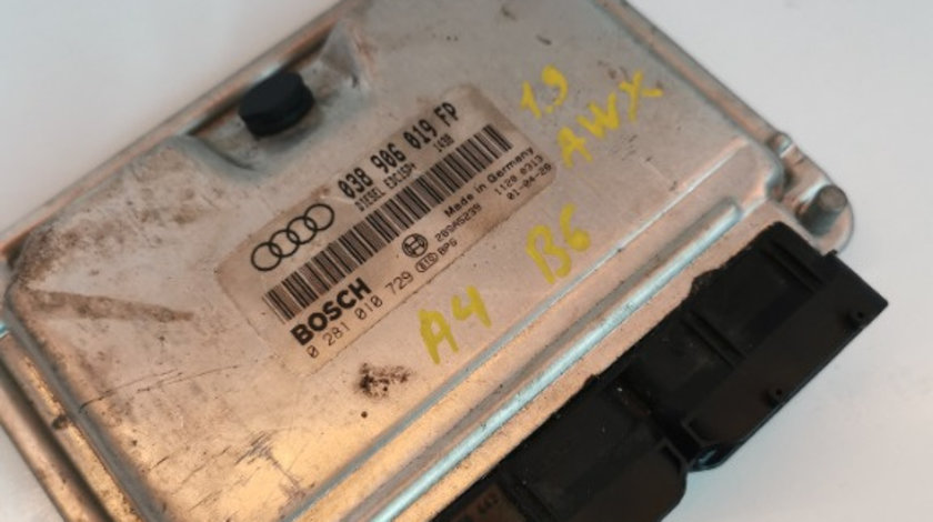 Calculator Motor ECU Audi A4 B6 1.9 AWX 038 906 019 FP