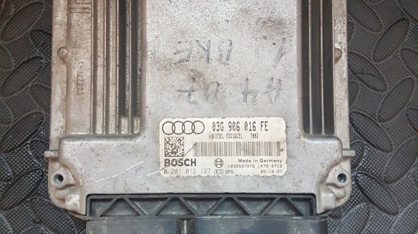 Calculator motor ECU AUDI A4 b7 03G906016FE 0281012127