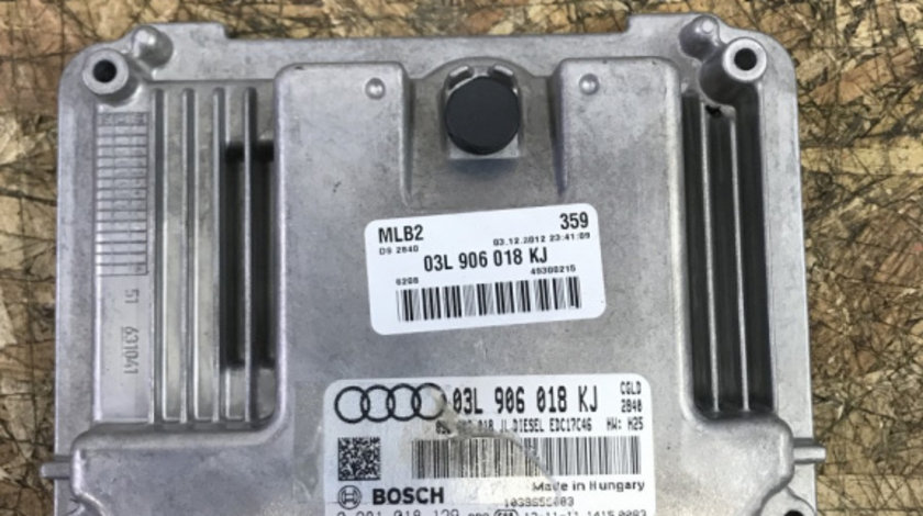 Calculator motor ECU Audi A4 B8 Facelift 2.0TDI, 170cp, Manual 2013 combi 2013 (03L906018KJ)