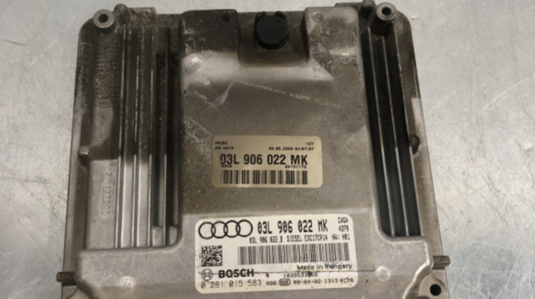 Calculator motor ecu Audi A4 B8 Sedan 2.0 TDI DPF Multitronic, 143cp sedan 2009 (03L906022MK)