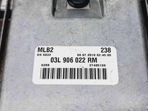 Calculator motor ECU Audi A5 Sportback (8TA) [Fabr 2009-2015] 03L906022RM 2.0 TDI CAHA 125KW / 170CP...