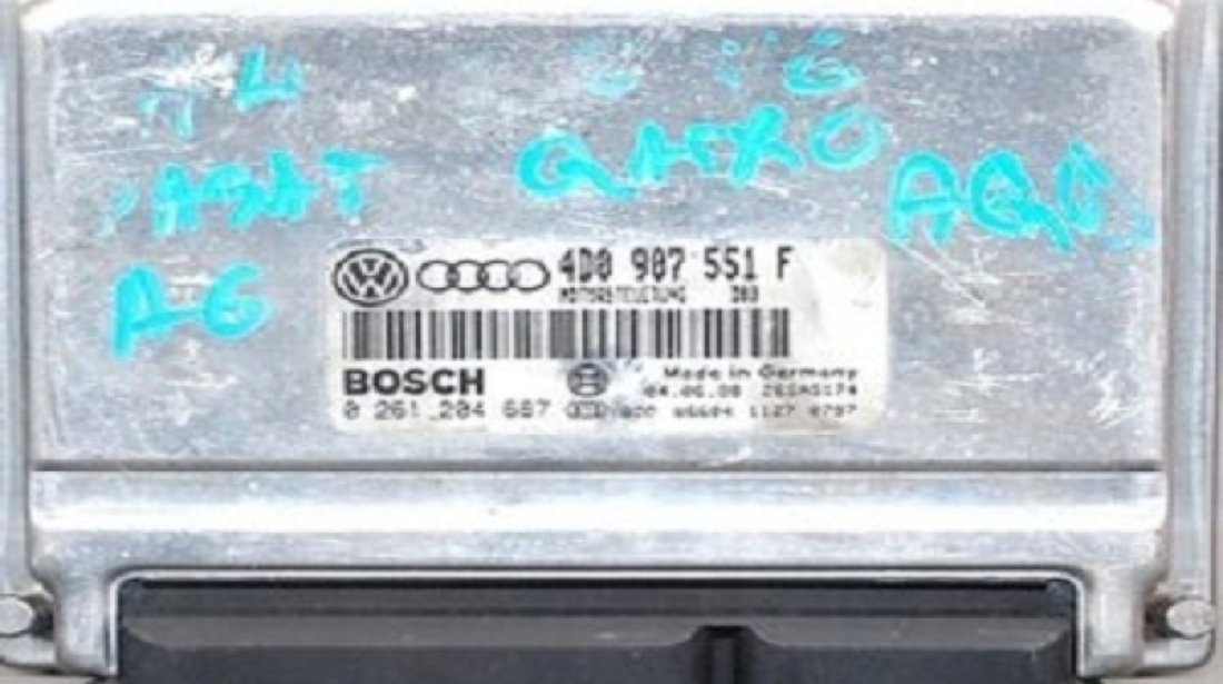 Calculator Motor (ECU)Audi A6 0261204687 / 4D0907551F 2.8 I