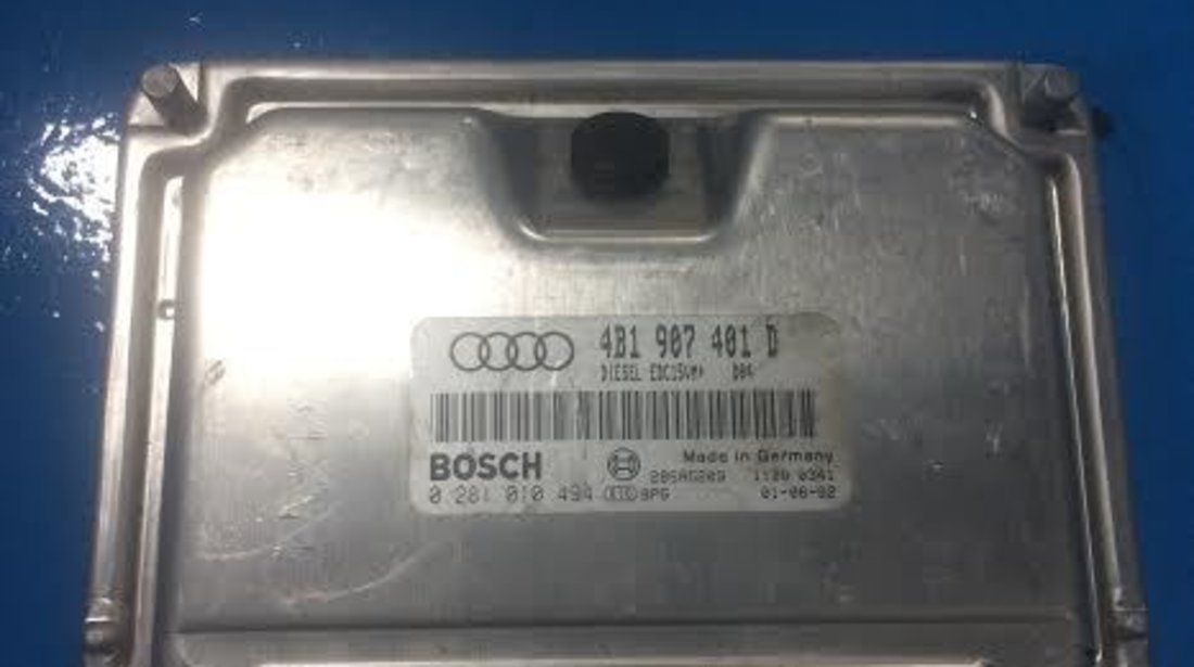 Calculator motor ECU Audi A6 4B C5 2.5 TDI AYM an 2001 - 2005 cod 4B1907401D