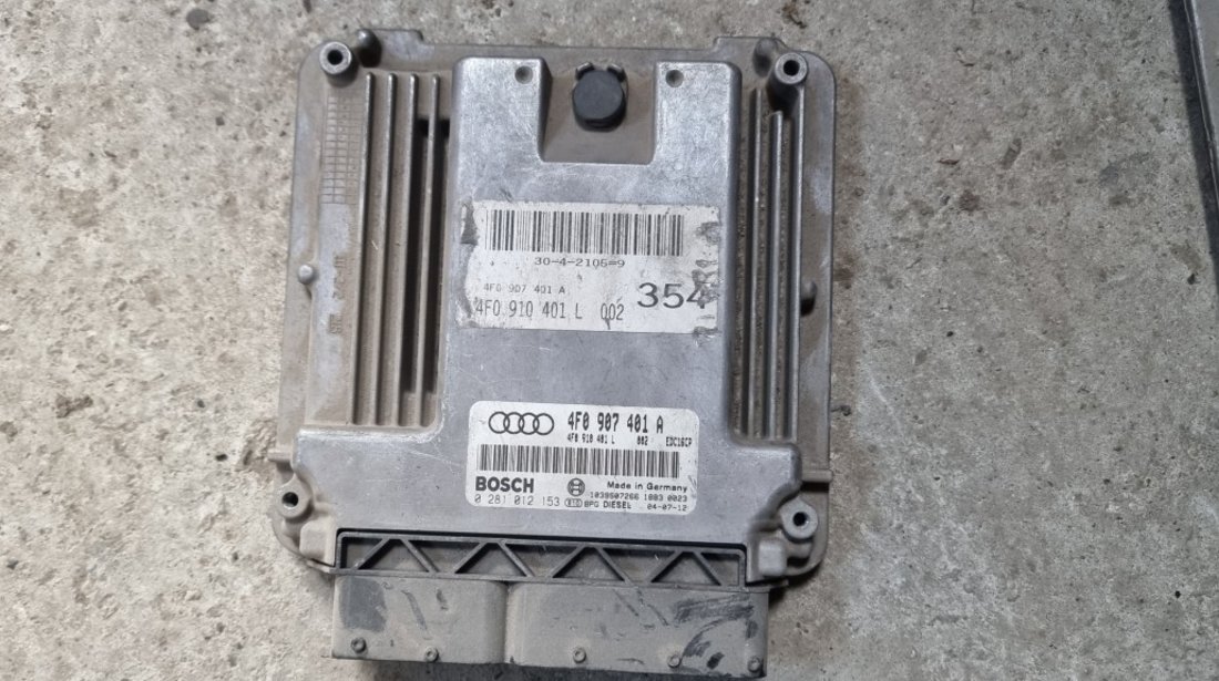 Calculator motor ECU AUDI A6 4F 3.0 TDI 2004 2005 2006 2007