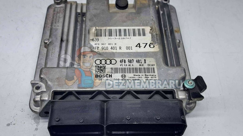 Calculator motor ECU Audi A6 (4F2, C6) [Fabr 2004-2010] 4F0907401B 2.7 TDI BPP 132KW 180CP
