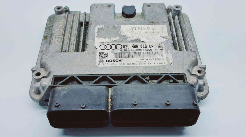 Calculator motor ECU Audi A6 (4G2, C7) [Fabr 2012-2017] 03L906018LA 2.0 TDI CGLC 130KW 177CP