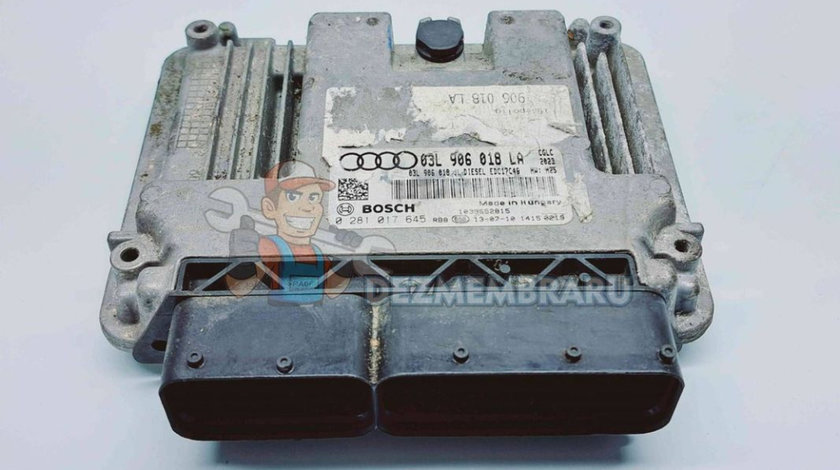 Calculator motor ECU Audi A6 (4G2, C7) [Fabr 2012-2017] 03L906018LA 2.0 TDI CGLC 130KW 177CP