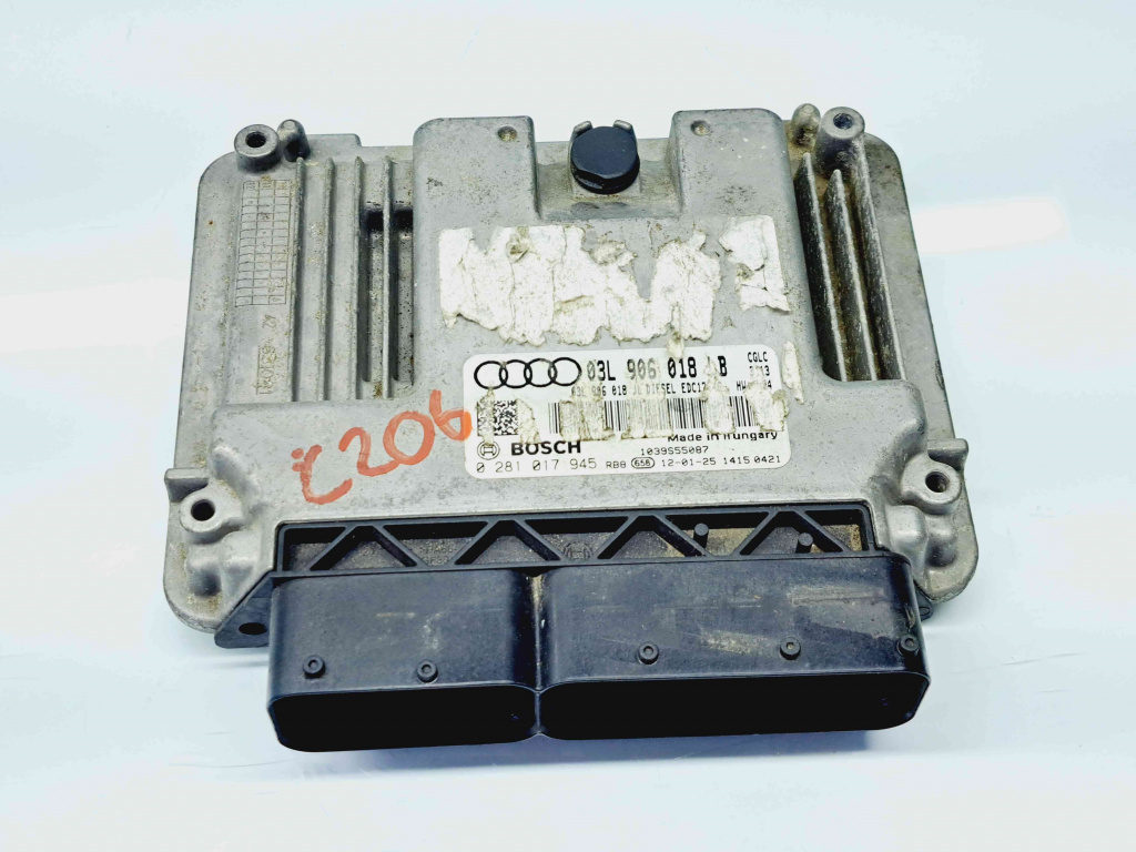 Calculator motor ECU Audi A6 (4G2, C7) S-line [Fabr 2012-2017] 03L906018LB 0281017945 2.0 TDI CGLC 130KW / 177CP 2.0 TDI CGLC 130KW / 177CP