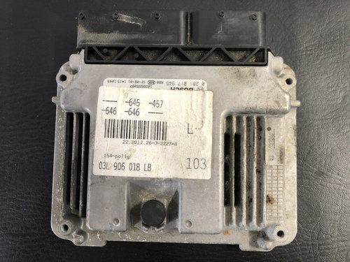 Calculator motor ecu Audi A6 C6 Avant 2.0 TDI Automat 170cp sedan 2010 (03L906018LB)