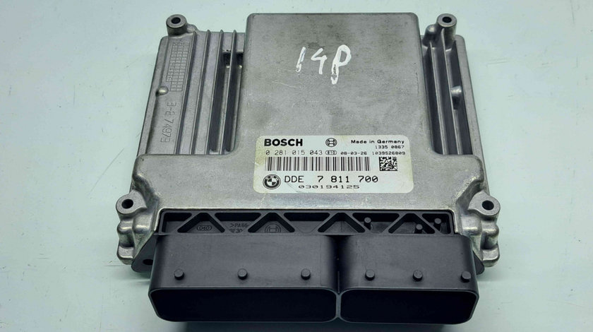 Calculator motor ECU Bmw 1 (E81, E87) [Fabr 2004-2010] 7811700 0281015043 2.0 N47D20A 130KW 177CP