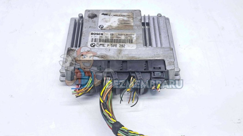 Calculator motor ECU Bmw 3 (E46) [Fabr 1998-2005] 7508292 2.0 N42 105KW 143CP