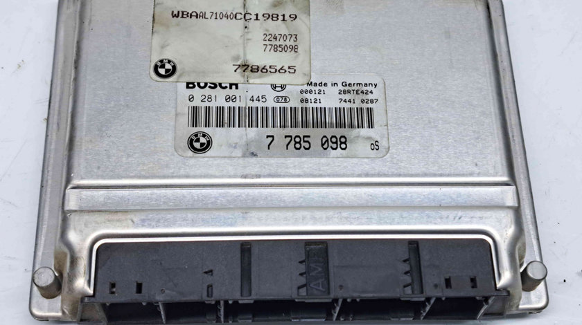Calculator motor ECU Bmw 3 (E46) [Fabr 1998-2005] 7785098 0281001445