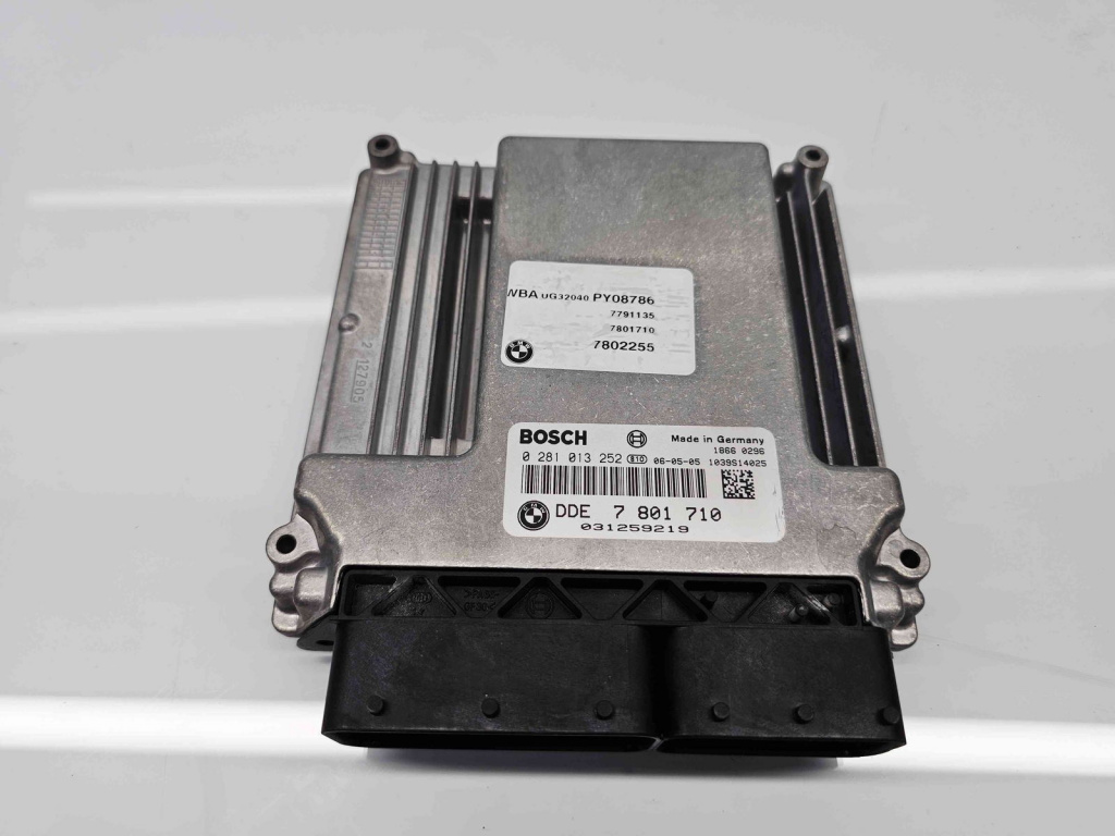 Calculator motor ECU Bmw 3 (E90) [Fabr 2005-2011] 7801710 2.0 M47 90KW / 122CP