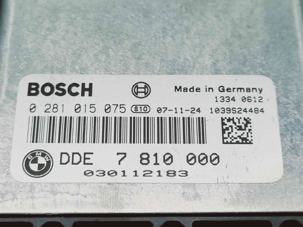 Calculator motor ECU Bmw 3 Touring (E91) [Fabr 2005-2011] 7810000 0281015075 2.0 N47 130KW / 177CP 2.0 N47 130KW / 177CP