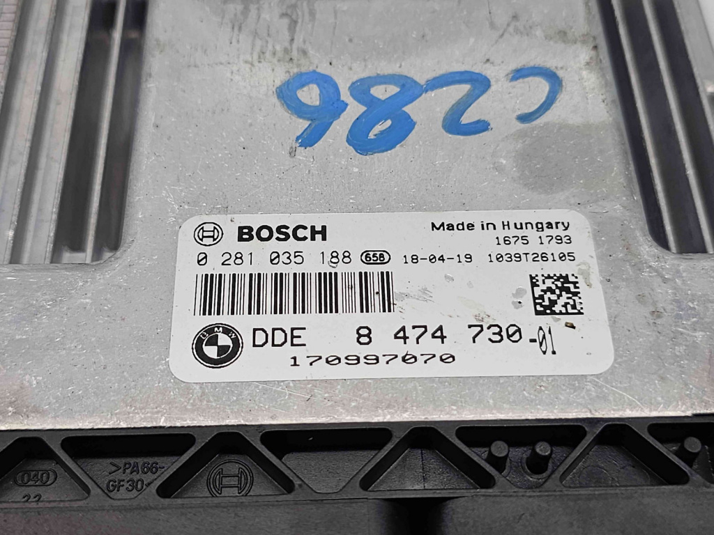 Calculator motor ECU Bmw 4 Gran Coupe (F36) Facelift [Fabr 2014-prezent] 8474730 0281035188 2.0 B47D20 140KW / 190CP