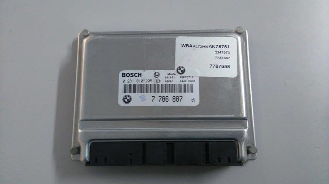 calculator motor - ECU - bmw e46 320d 100 kw 136 cp