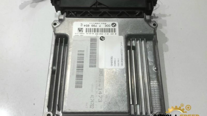 Calculator motor ecu BMW Seria 3 (2005-2012) [E90] 2.0 d M47 163 cp 7799854