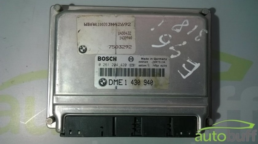 Calculator Motor (ECU) BMW Seria 3 E46 0261204420