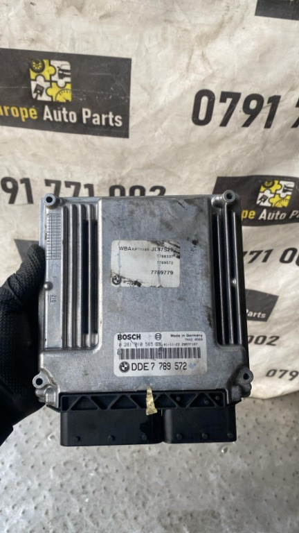Calculator motor ECU BMW seria 3 E46 2.0 d an 2001 cod 7789572 / 0281010565