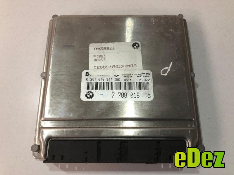 Calculator motor ecu BMW Seria 5 (1995-2003) [E39] 3.0 d 7788016