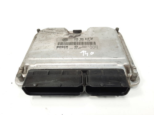 Calculator motor ECU Bosch, cod 038906019AF, 0281010289, Seat Cordoba (6L2), 1.9 TDI, ATD (idi:54997...
