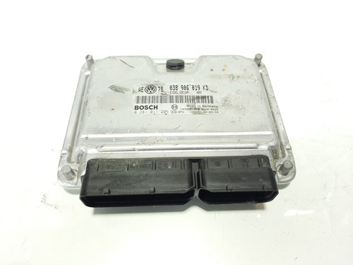 Calculator motor ECU Bosch, cod 038906019KD, 0281011205, Audi A6 Avant (4B5, C5), 1.9 TDI, AVF (idi:...