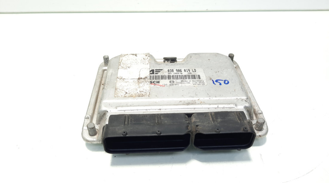 Calculator motor ECU Bosch, cod 038906019LD, 0281011198, Seat Toledo 2 (1M2), 1.9 TDI, ASZ (idi:560433)