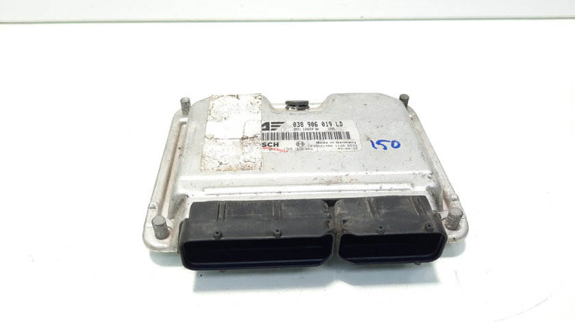 Calculator motor ECU, Bosch, cod 038906019LD, 0281011198, Ford Galaxy 1, 1.9 TDI, ASZ (id:560433)