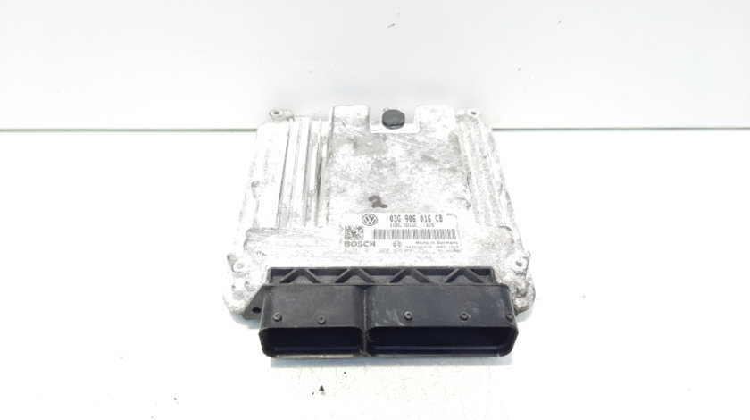 Calculator motor ECU Bosch, cod 03G906016CB, 0281011900, Vw Golf 5 (1K1), 1.9 TDI, BKC (id:592355)