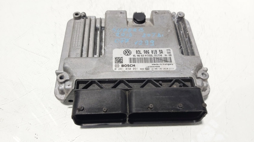 Calculator motor ECU, Bosch cod 03G906016DH, 0281011864, Skoda Octavia 2 (1Z3) 1.9 TDI, BXE (idi:645326)