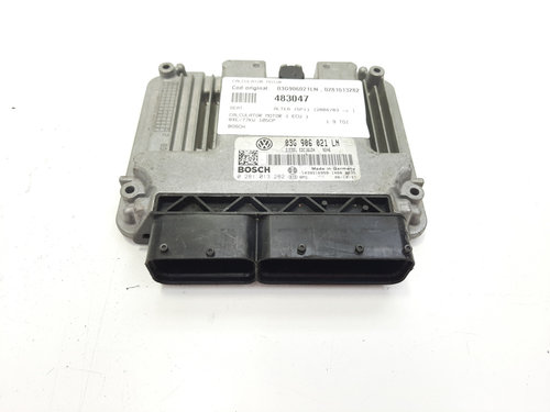 Calculator motor ECU Bosch, cod 03G906021LN, 0281013282, VW Jetta 3 (1K2), 1.9 TDI, BXE (idi:483047)