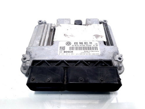 Calculator motor ECU Bosch, cod 03G906021PM, VW Golf 5 Variant (1K5), 1.9 TDI, BXE (id:125681)