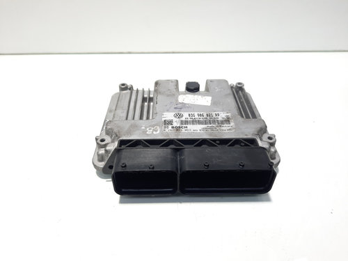 Calculator motor ECU Bosch, cod 03G906021PP, 0281014063, Skoda Superb II Combi (3T5), 2.0 TDI, BKD (...