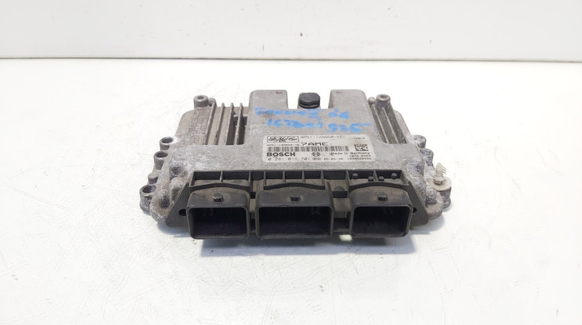 Calculator motor Ecu Bosch, cod 4M12-12A650-YE, 0281011701, Ford Focus 2 (DA), 1.6 TDCI, HHDA (id:644677)